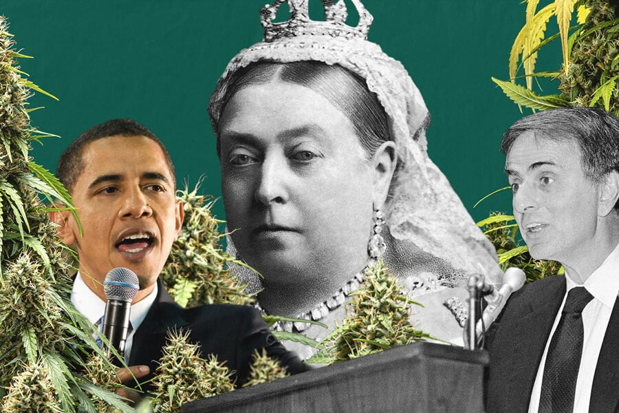 10 historische Persönlichkeiten, die Cannabis genutzt haben